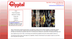 Desktop Screenshot of glyptal.com